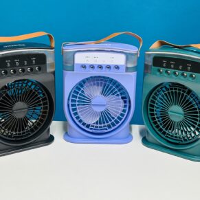 DISNIE Rechargeable Air Cooler Fan With Mist Flow