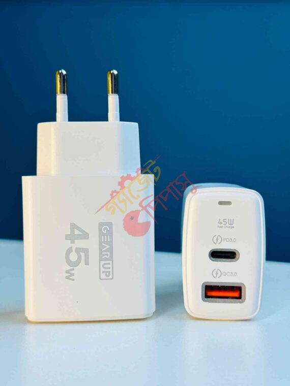 GearUP GP007 45W Fast Charging Wall Charger price In BD